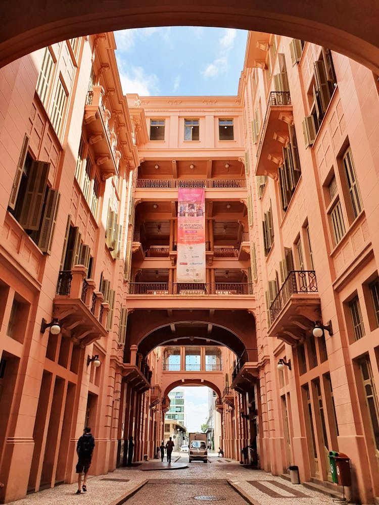 Courtyard Of Casa De Cultura Mario Quintana