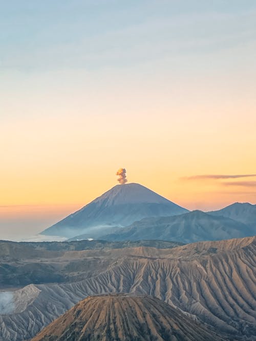 브로 모 마운트, 산, 일출의 무료 스톡 사진