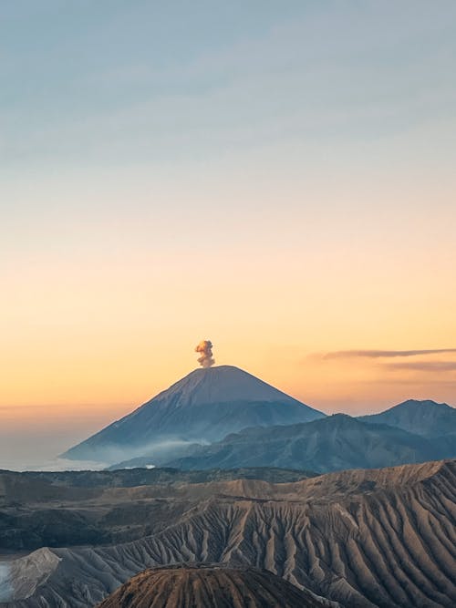 브로 모 마운트, 산, 일출의 무료 스톡 사진