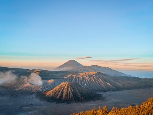 Foto d'estoc gratuïta de alba, muntanya, muntar bromo