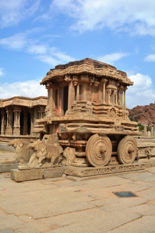 Stone Chariot in Vittala Temple Complex