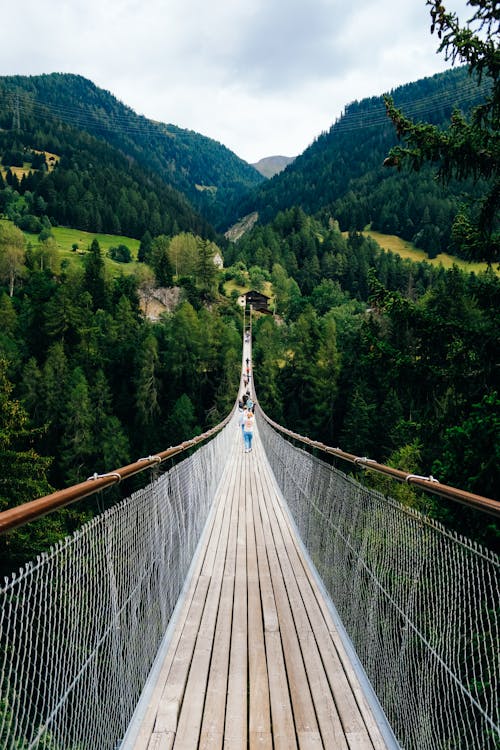 Základová fotografie zdarma na téma hory, lávka, lávky