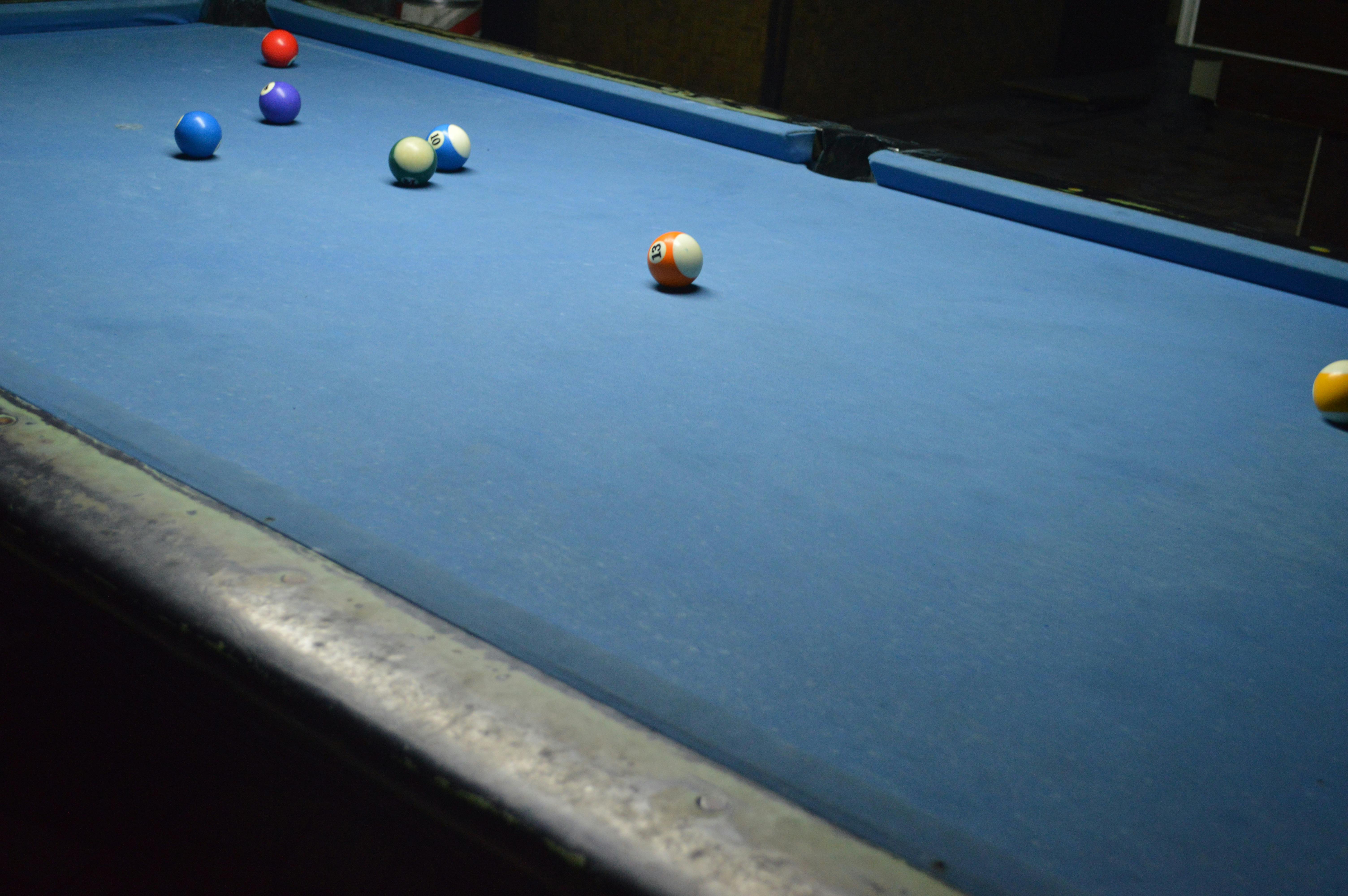 Free stock photo of ball, ballgame, billiard table