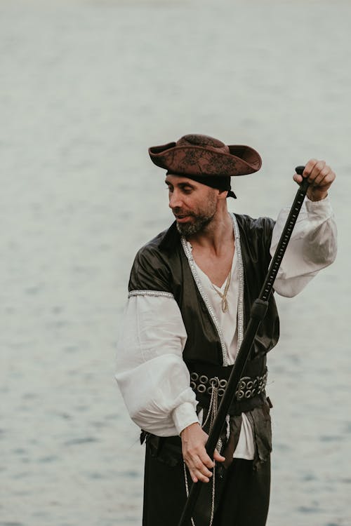 Man in Pirate Costume