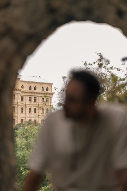 Blurred Man in the Gate · Free Stock Photo
