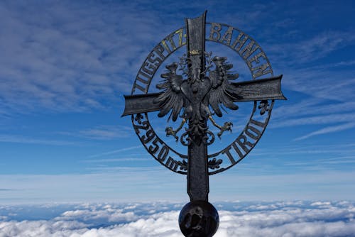 Metal Cross on Zugspitz 