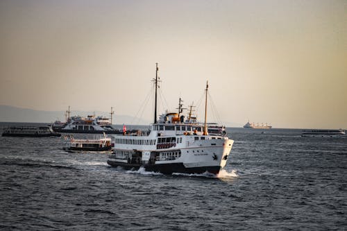 grátis Foto profissional grátis de balsa, barco, cruzeiro marítimo Foto profissional