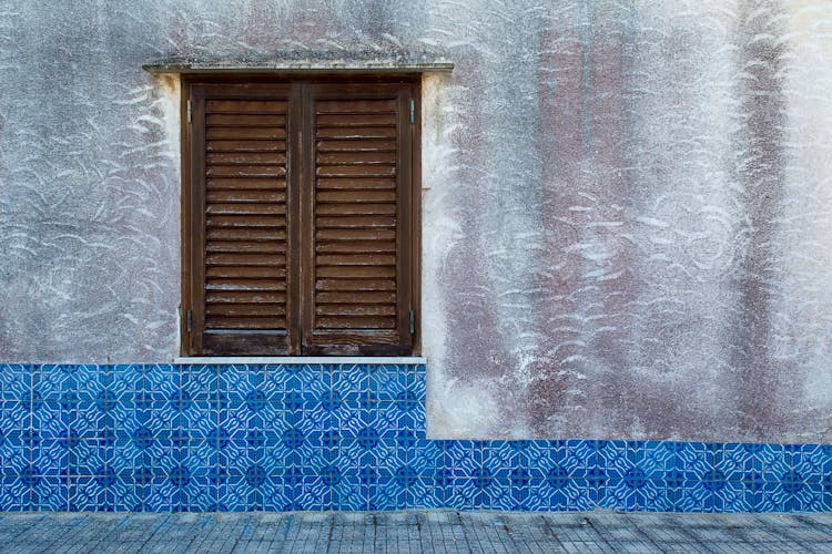 Closed Wooden Shutters