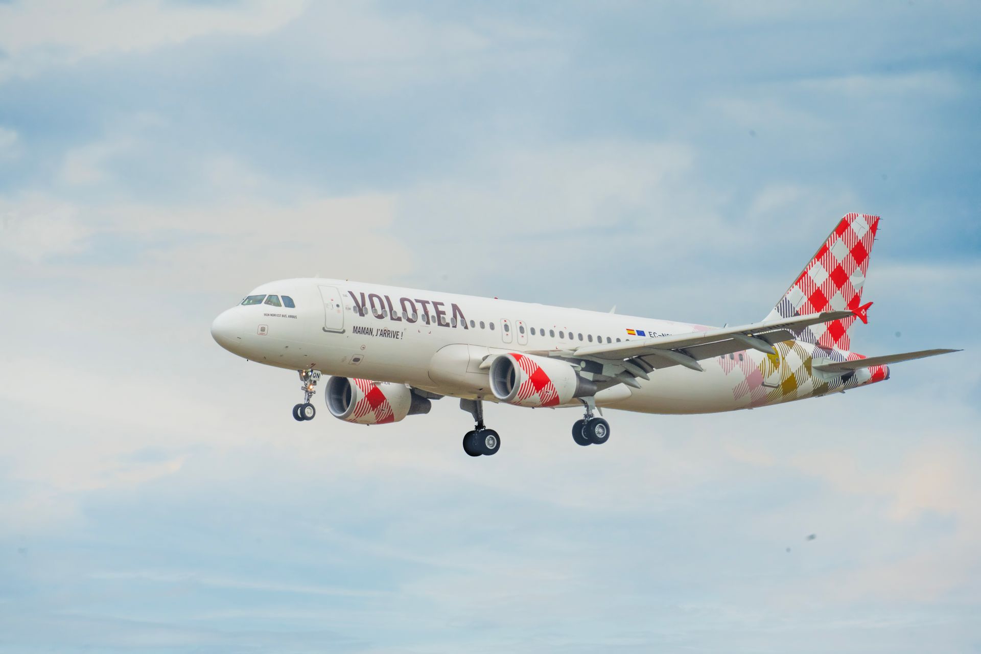 Airbus A320 Passenger Plane of Volotea Airline