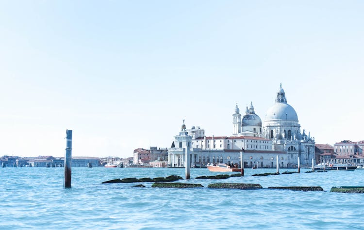 Grand Canal And The Santa Maria Della Salute Church