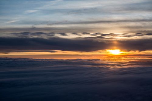Free stock photo of clouds, sky, sunset Stock Photo