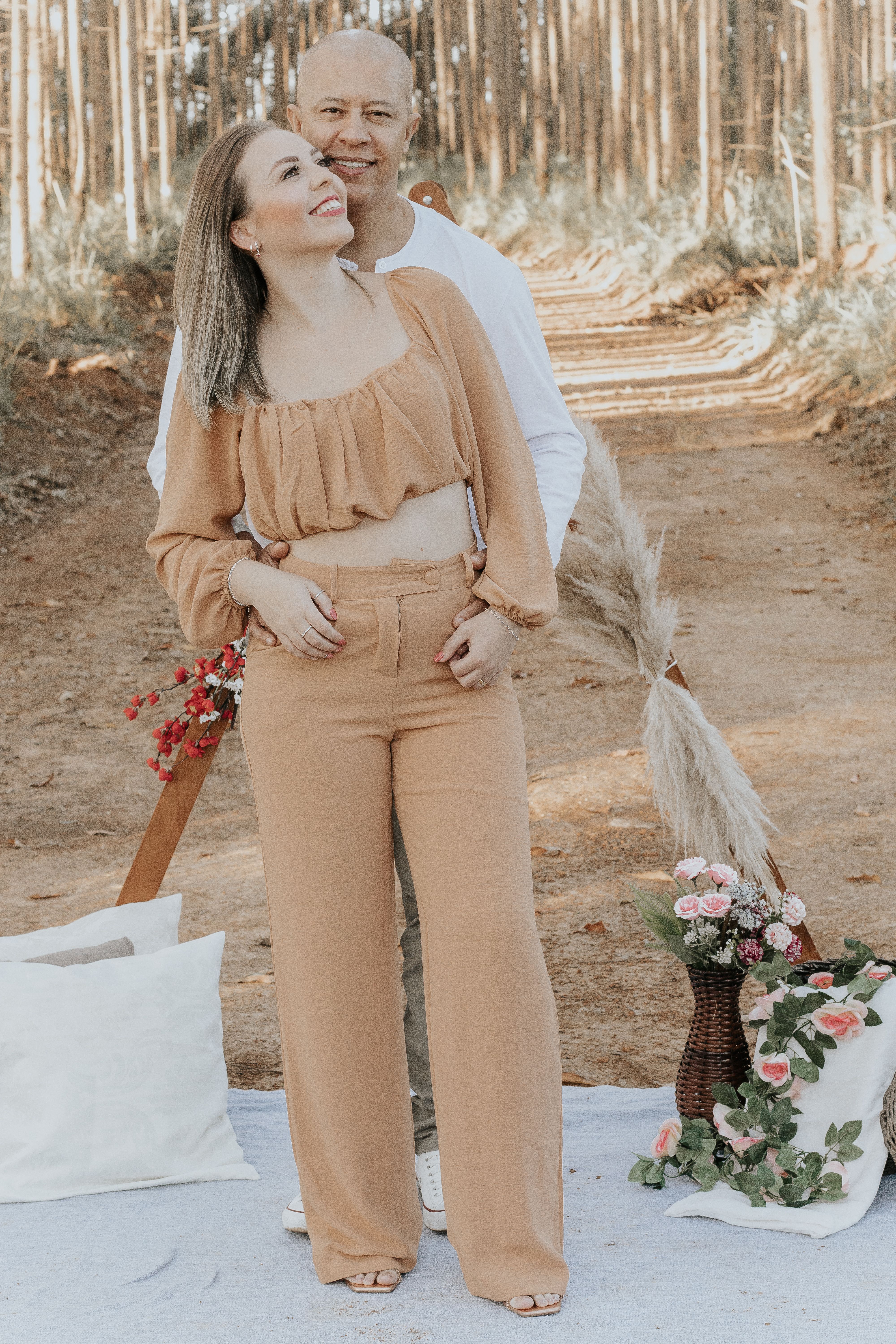 Calça Wide Leg