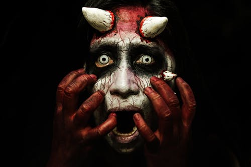 化妝, 怪物, 恐怖 的 免费素材图片