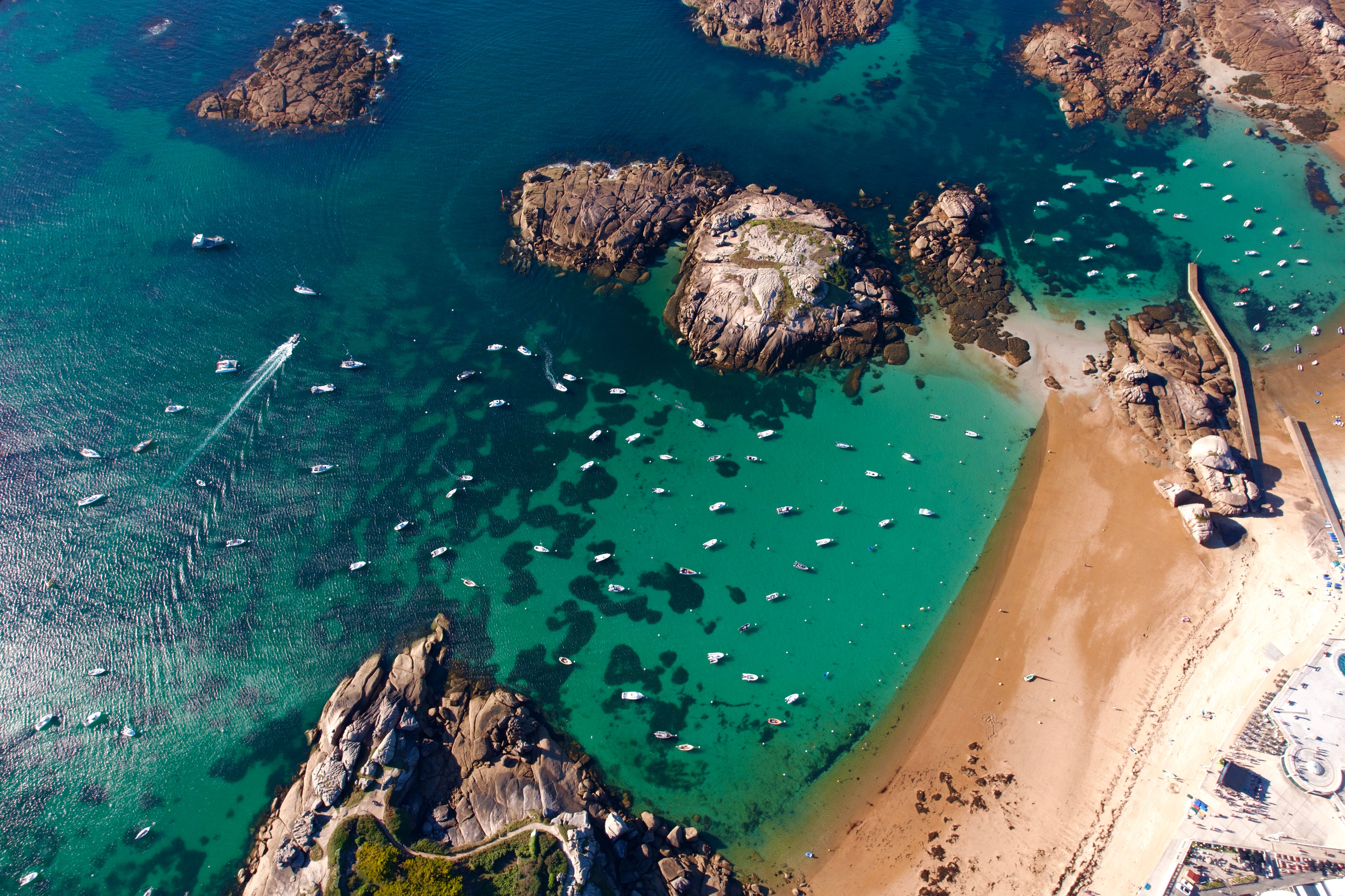 Illustration, colonie de vacances en bretagne