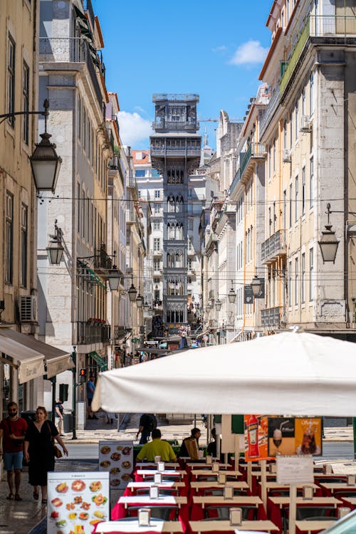 Fotobanka s bezplatnými fotkami na tému carmo výťah, Lisabon, mesta