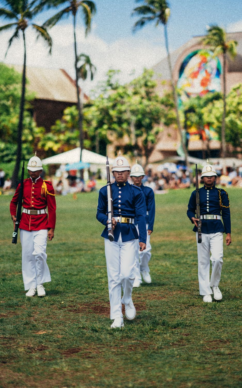 Security Guard Parade Guards in Uniforms during Festival · Free Stock Photo