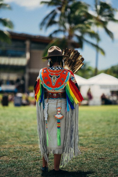 Little Child in Traditional Native American Costume · Free Stock Photo
