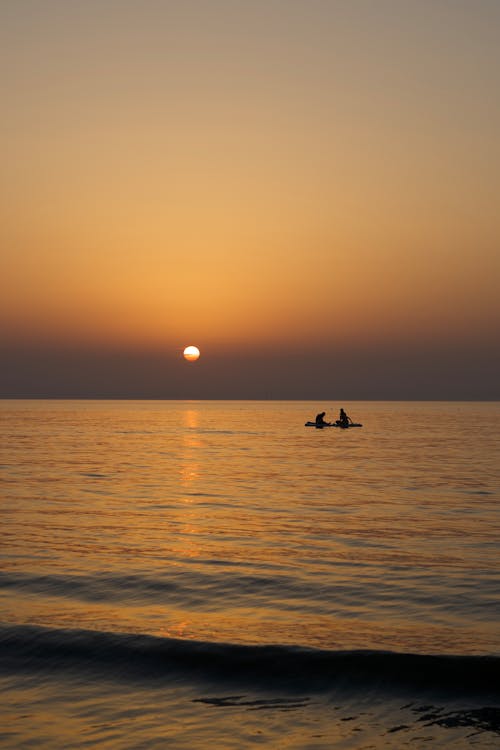 Kostenloses Stock Foto zu boot, horizont, meer