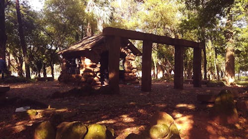 Free stock photo of abandoned building, park