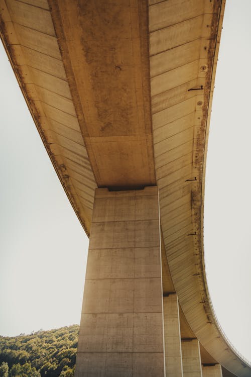 Concrete Pillar of Bridge