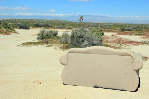 Free stock photo of antelope valley, couch, desert