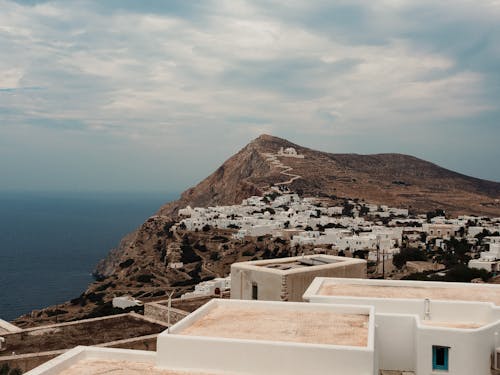 Darmowe zdjęcie z galerii z folegandros, grecja, horyzont