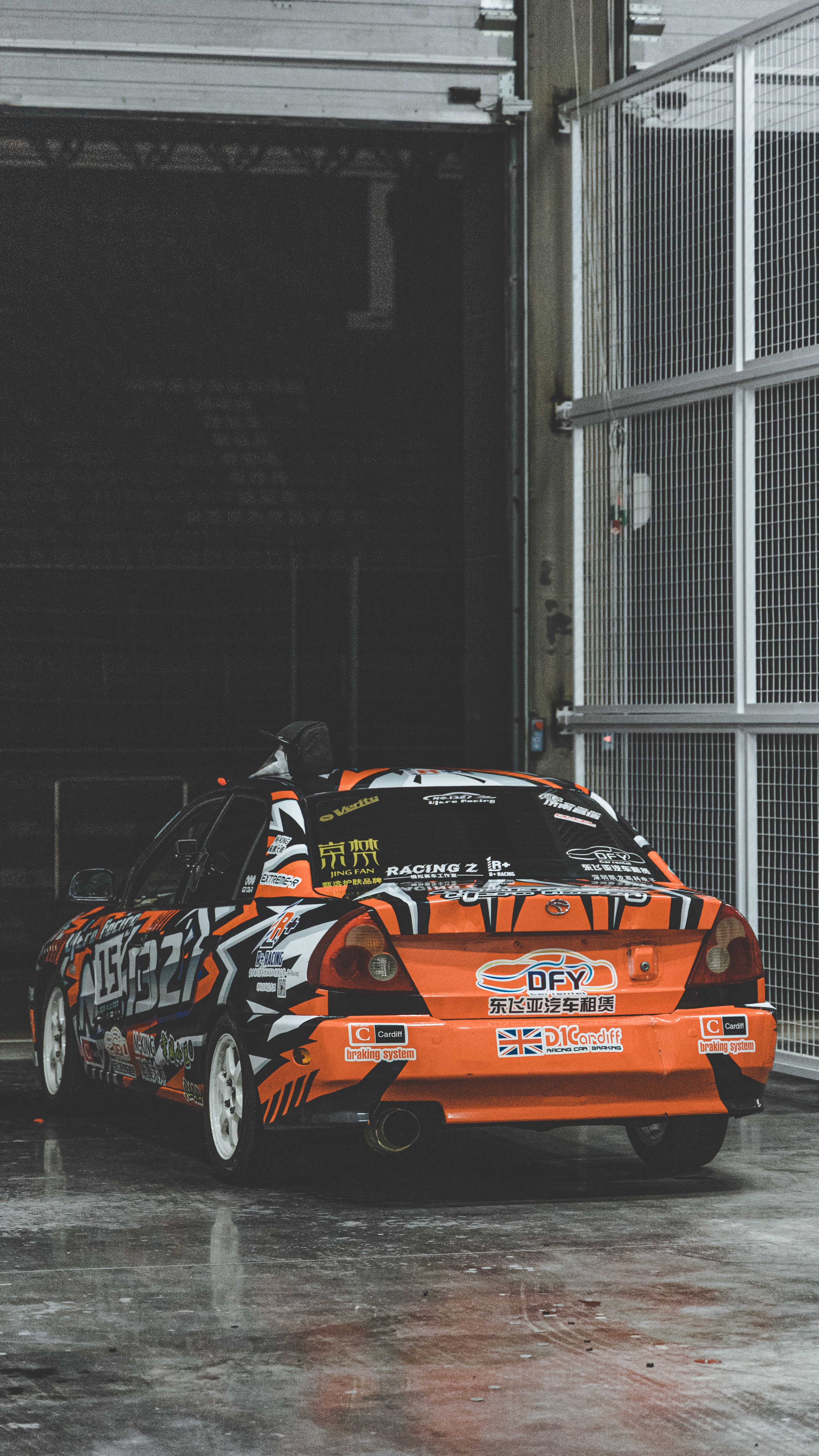 Back of Racing Car · Free Stock Photo