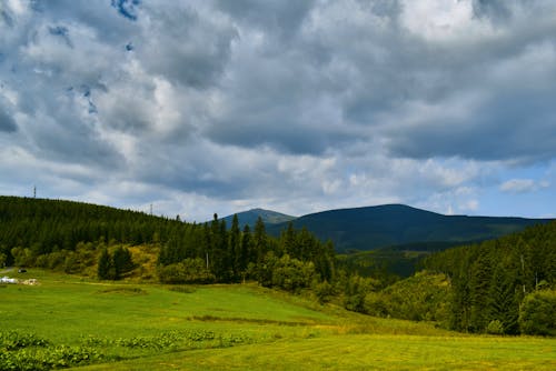 Çek Cumhuriyeti, çim, dağ içeren Ücretsiz stok fotoğraf