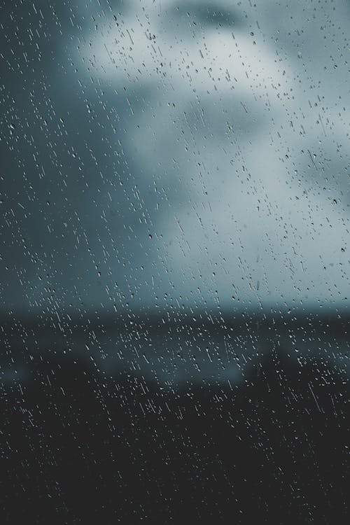 Foto stok gratis basah, hujan, jendela