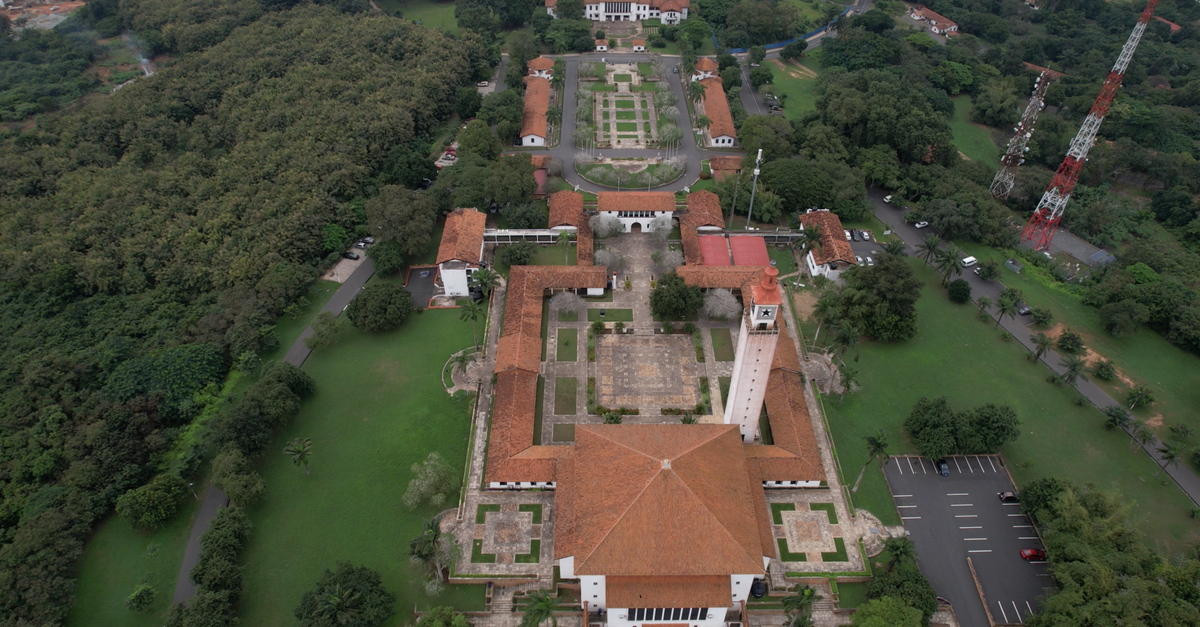 aerial view of Christ Embassy Loveworld Arena Ho Ghana