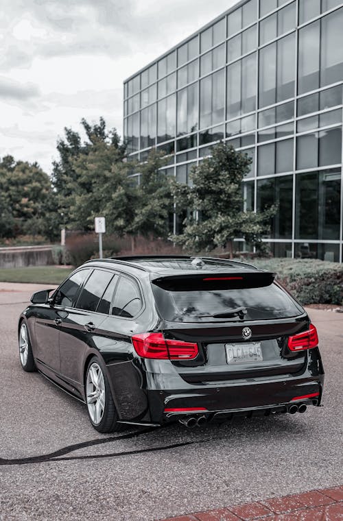 Parked BMW 3 Series 