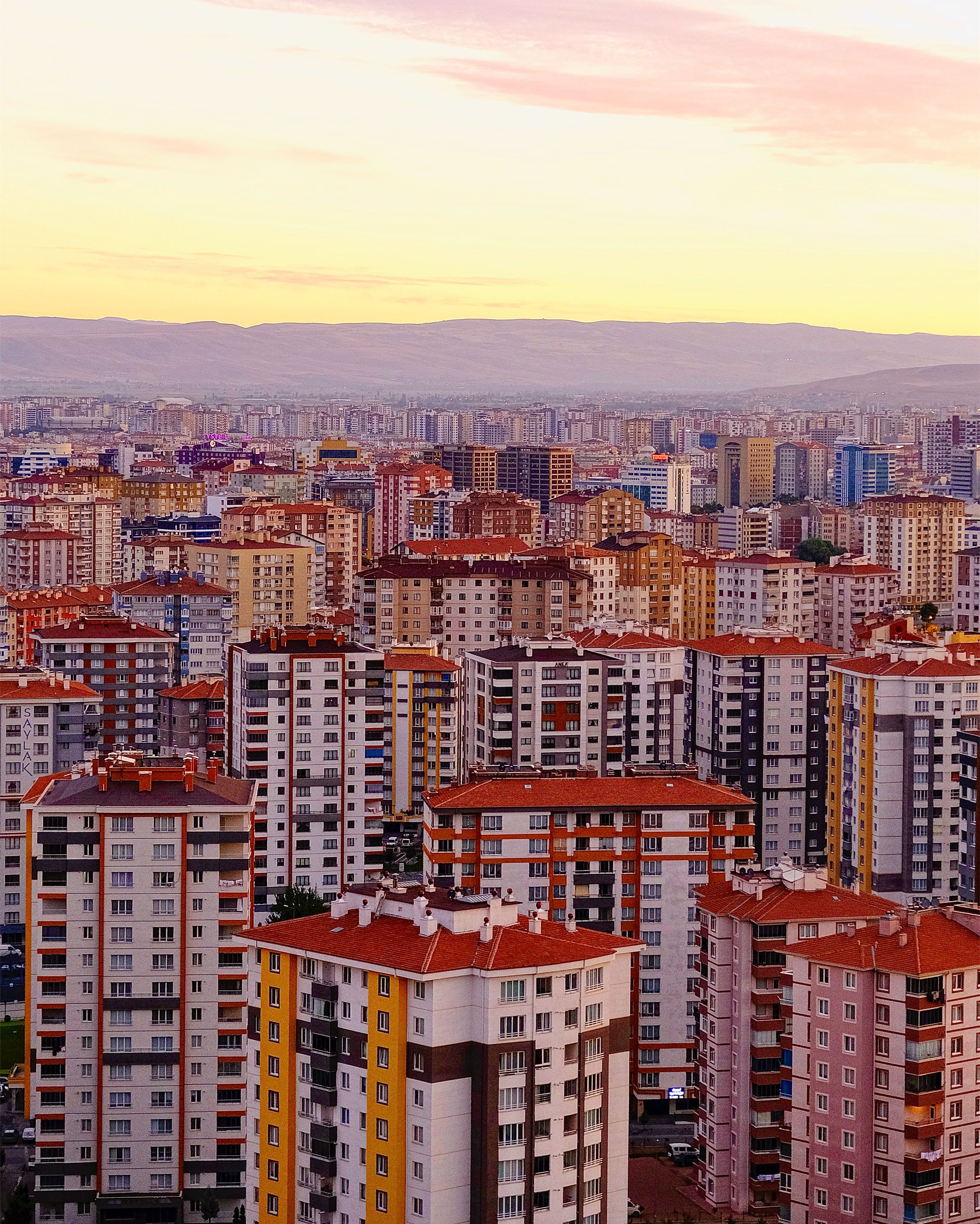Apartment Buildings in City · Free Stock Photo