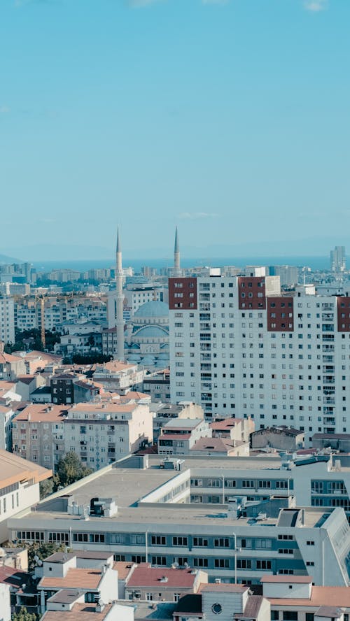 Kostenloses Stock Foto zu blauer himmel, klarer himmel, moschee