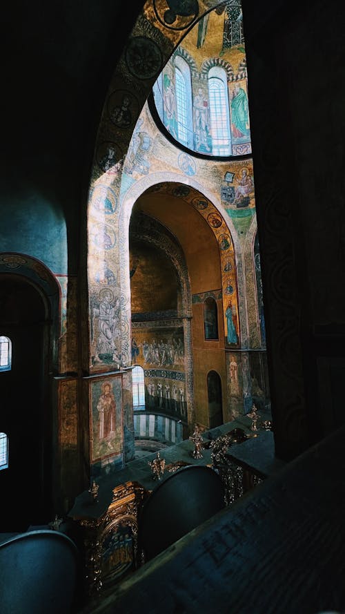 Interior of the Saint Sophia Cathedral, Kyiv, Ukraine
