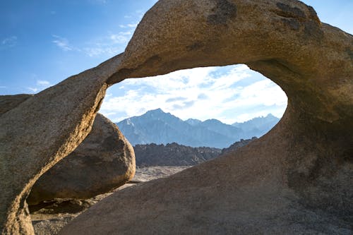 Fotos de stock gratuitas de arco natural, árido, California