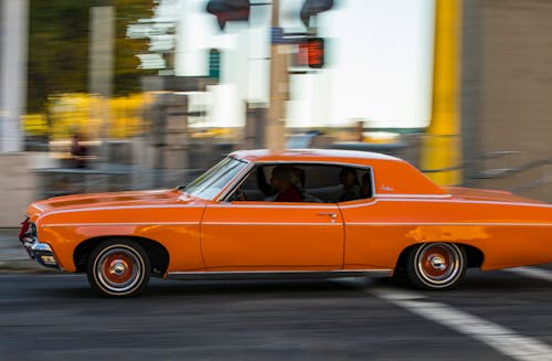Classic Orange Car
