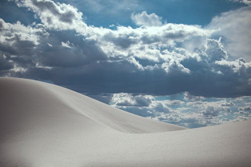 Clouds over Dune on Desert