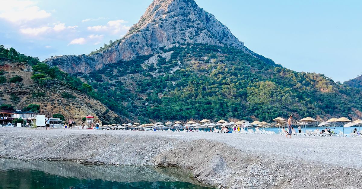 Sea Beach And Mountain At Adrasan Bay In Turkey Free Stock Photo Sea Beach And Mountain At Adrasan Bay In Turkey Free Stock Photo