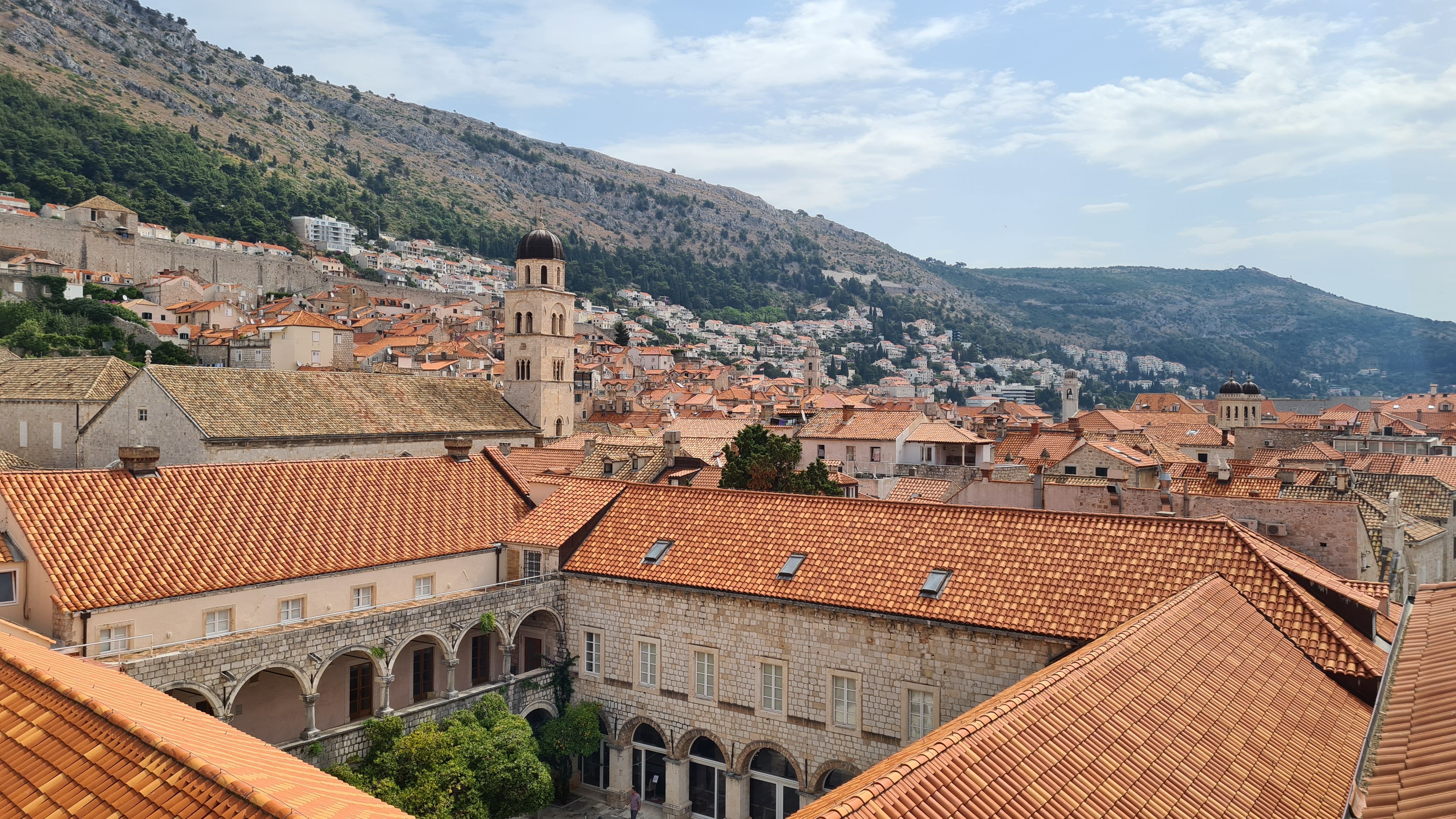 Quiet lane in the Ploče neighbourhood of Dubrovnik
