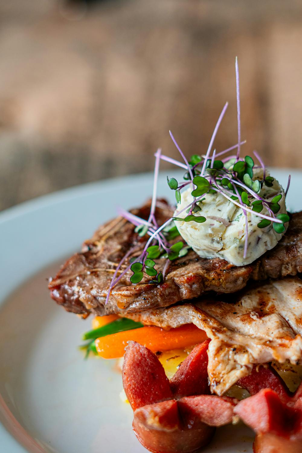 Deer Tenderloin with Herb Butter Deer Tenderloin with Herb Butter