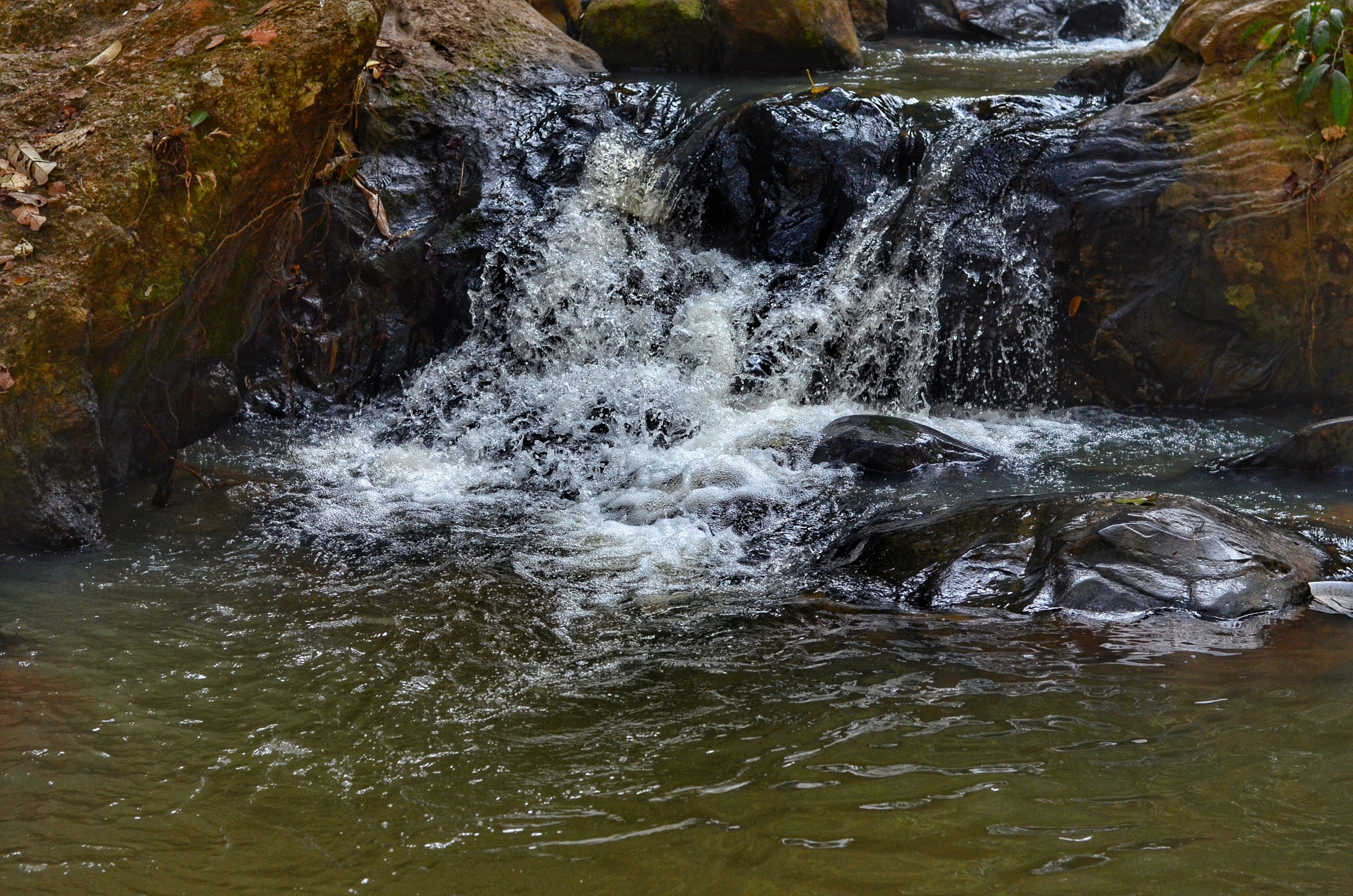 Free stock photo of #outdoorchallenge, #Water #Rock #Falling #Beauty