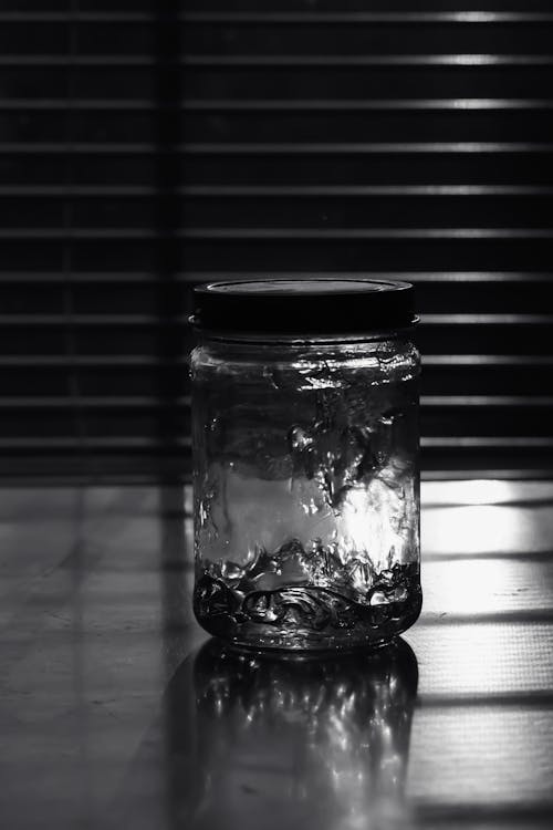Free stock photo of gel, jar, shadows