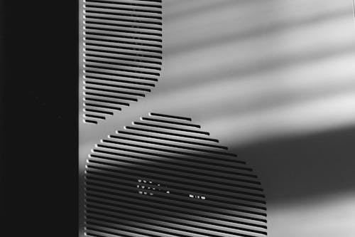 Free stock photo of abstract, alienware, black and white