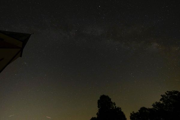 Night sky over ridgeline — photo by Jozef Papp on Pexels