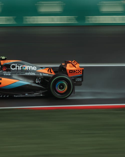 Formula One Car on Track 