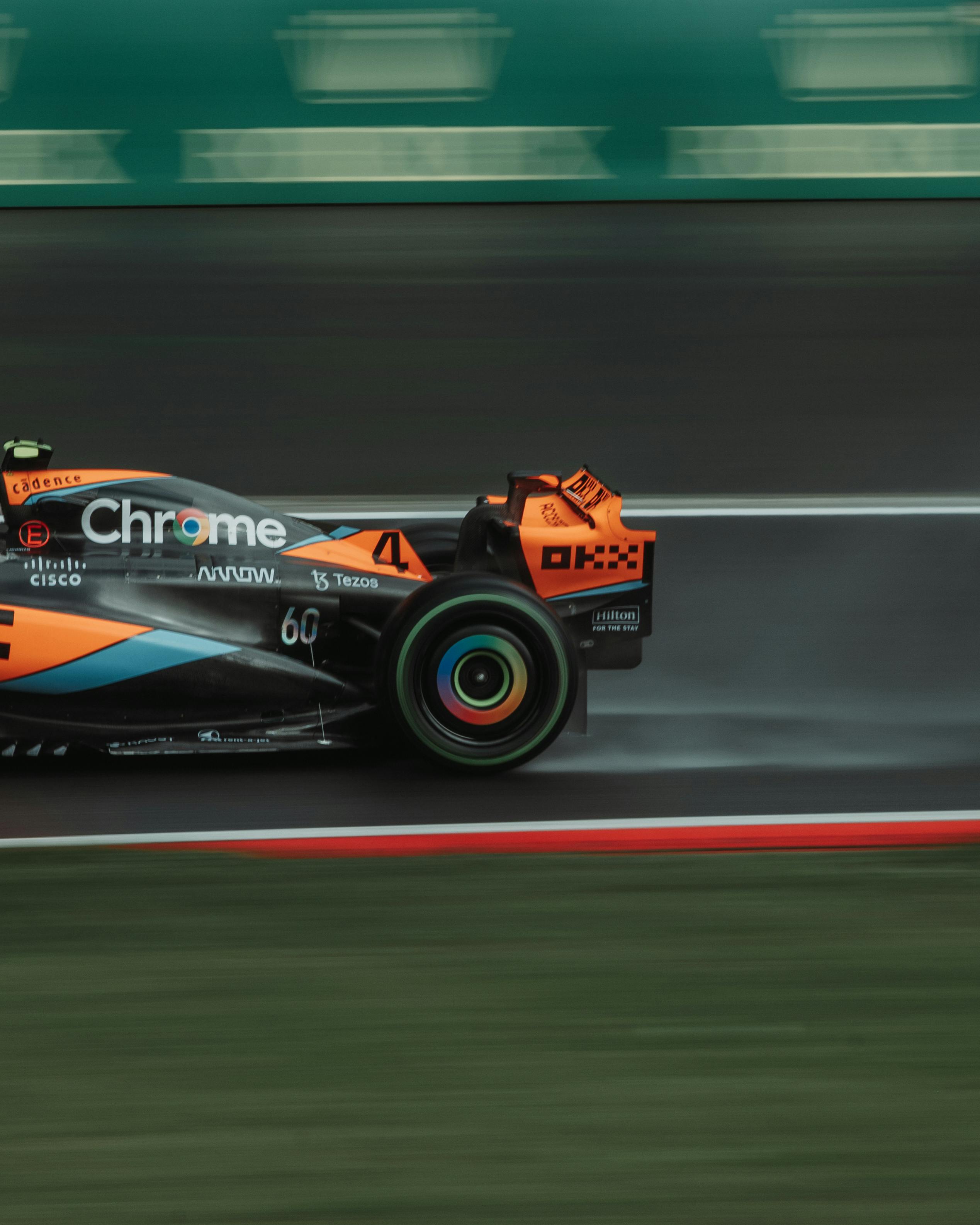 Formula One Car on Racing Track · Free Stock Photo