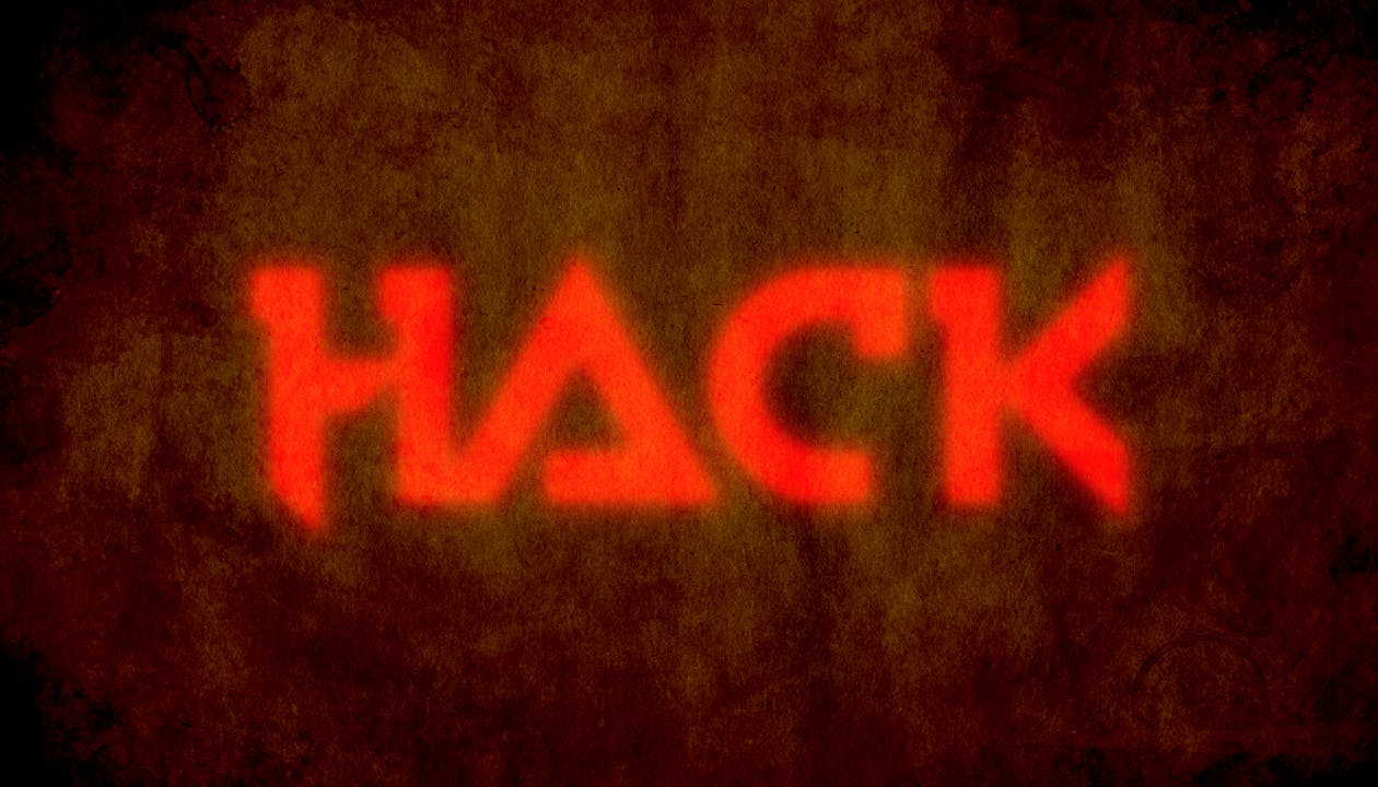 4kの壁紙 Red Hack Horror Text ダークハックの無料の写真素材