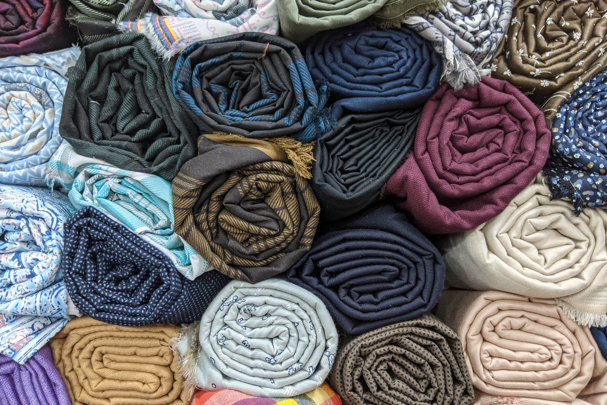 Tejidos de algodón seleccionados para nuestra línea de ropa
