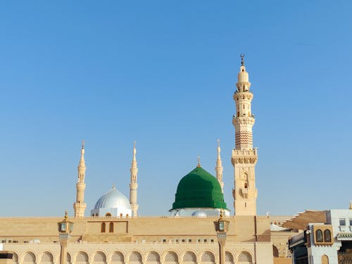 Free Prophets Mosque in Medina Stock Photo