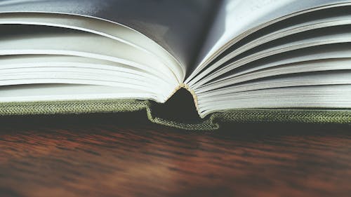 Free Close-Up Photo of Book Pages Stock Photo